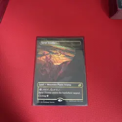 MTG - Savai Triome Borderless - Ikoria Lair of Behemoths #310 - N/M Rare - Image 1