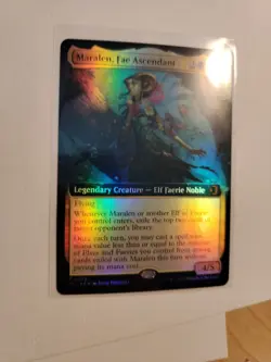 Foil Maralen, Fae Ascendant Extended Art MTG Lorwyn Eclipsed - Image 2