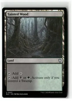 Tainted Wood Commander Bloomburrow MTG Magic NM - Image 1