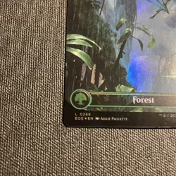 Magic: The Gathering Forest Foil Borderless Edge of Eternities 0266 Eng - Image 5