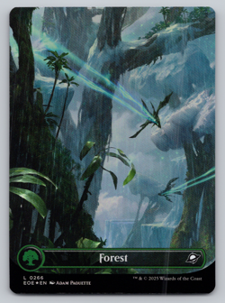 Forest FOIL Full Art - Land - Edge of Eternities - MTG - Image 1