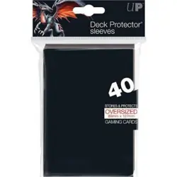Ultra Pro ULP85381 Oversized Top Loading Deck Protector Sleeves44; 40 Count - Image 1