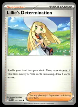 Lillie's Determination 192/217 Uncommon Ascended Heroes Pokemon Near Mint - Image 1