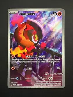 Charcadet 022 Pokemon Center Phantasmal Flames ETB Promo Holo Near Mint (NM) - Image 1