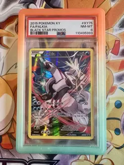 Palkia Promo XY75 Black Star Promos PSA 8 Pokemon Card - Image 1