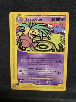 Vintage Pokemon TCG - Aquapolis - Exeggutor 013/147 Regular: NM - Image 1