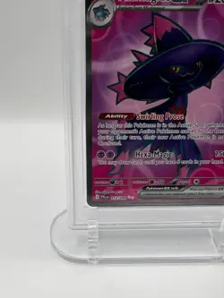 2025 POKEMON PFL EN-PHANTASMAL FLAMES ULTRA RARE #112 MISMAGIUS EX PSA 10 - Image 5