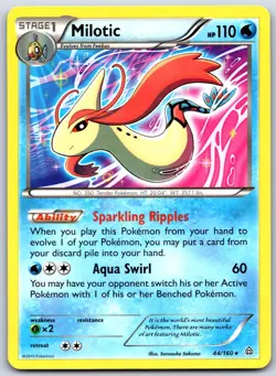 Milotic 44/160 Holo Rare Primal Clash Pokemon Near Mint - Image 1