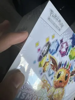 Pokemon TCG Prismatic Evolutions ETB Brand new Tiny rip in seal SEE PHOTOS - Image 2