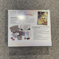 Pokemon TCG Prismatic Evolutions ETB Brand new Tiny rip in seal SEE PHOTOS - Image 5