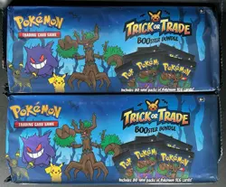 2024 Pokemon Trick or Trade 2 Booster Bundles 80 Mini Packs each Factory Sealed - Image 1