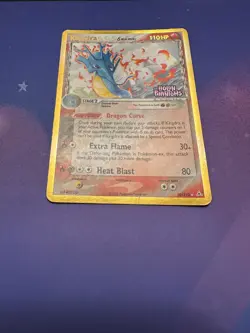 Pokemon Kingdra 10/110 - Delta Species Holon Phantoms - Holo - 110HP - LP/MP - Image 1