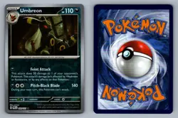 Umbreon #059/131 Reverse Holo Prismatic Evolutions Pokemon Card - NM - Image 1
