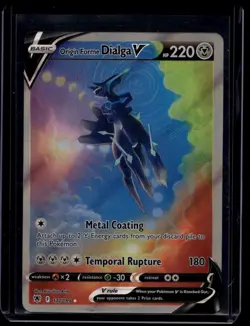 Pokemon TCG Origin Forme Dialga V 177/189 Astral Radiance Alternate Art NM (B) - Image 1