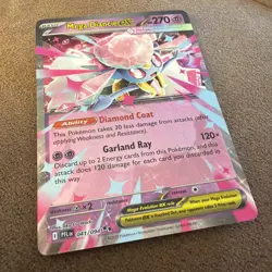 Mega Diancie ex 041/094 Double Rare Phantasmal Flames Set Pokemon TCG NM - Image 1