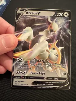 Arceus V&VStar Ultra Premium Collection Metal Promo Cards Pokemon Tcg Arceus Upc - Image 3