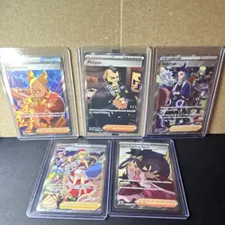 Pokemon TCG Trainer Supporter Holo Full Art Lot of 5 Crown Zenith Irida - Image 1