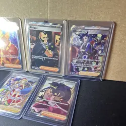 Pokemon TCG Trainer Supporter Holo Full Art Lot of 5 Crown Zenith Irida - Image 3