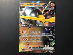 Iron Boulder EX [NM] - Pokemon Card Game (Temporal Forces #099/162) Ultra Rare - Image 1