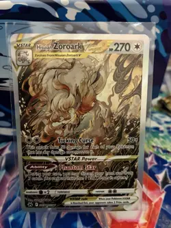 Hisuian Zoroark VSTAR - GG56/GG70 - Crown Zenith - Galarian Gallery Pokemon Card - Image 1