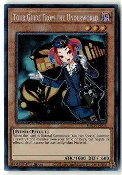 Tour Guide From the Underworld (PCR) RA01-EN005 Rarity Collection Yu-Gi-Oh LP - Image 1