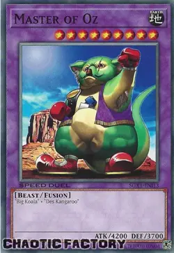 YUGIOH SGX1-ENI13 Master of Oz Common 1st Edition NM - Image 1