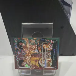 Bandai Luffy & Ace Leader Alt Art Foil ST13-003 6000 One Piece Card Game - Image 4