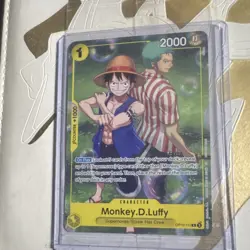 One Piece Card Game Monkey.D.Luffy OP10-111 Royal Blood Rare Foil Promo - Image 1
