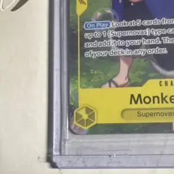 One Piece Card Game Monkey.D.Luffy OP10-111 Royal Blood Rare Foil Promo - Image 3