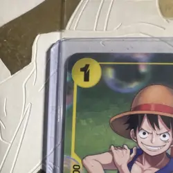 One Piece Card Game Monkey.D.Luffy OP10-111 Royal Blood Rare Foil Promo - Image 4