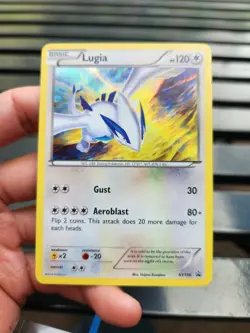Pokemon Lugia TCG Black Star Promo Holo Rare XY156 (2016) - Image 1