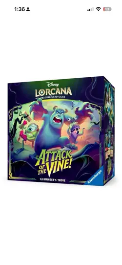 Disney Lorcana: Attack of The Vine! Pre-sale Trove - Attack of The Vine! 7/24 - Image 1