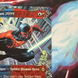 Spider-Man 2099 (0216) (Borderless) [SPM - 216] - NM [Normal] TCG MTG - Image 3