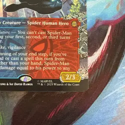 Spider-Man 2099 (0216) (Borderless) [SPM - 216] - NM [Normal] TCG MTG - Image 4