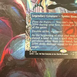 Spider-Man 2099 (0216) (Borderless) [SPM - 216] - NM [Normal] TCG MTG - Image 5