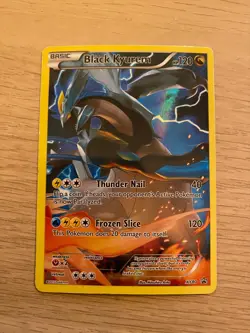 LP Pokemon TCG Black Kyurem Full Art XY80 Black Star Promo - Image 1