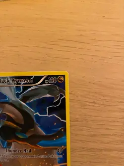 LP Pokemon TCG Black Kyurem Full Art XY80 Black Star Promo - Image 2