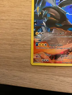 LP Pokemon TCG Black Kyurem Full Art XY80 Black Star Promo - Image 4