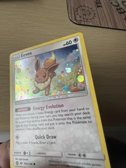 The Pokemon Company Eevee 101a/149 Sun & Moon Holo Rare Basic 60 HP Eng 2017 - Image 2