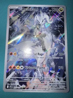 2025 Pokemon Scarlet & Violet Journey Together 167/159 N's Reshiram IR FULL ART - Image 1