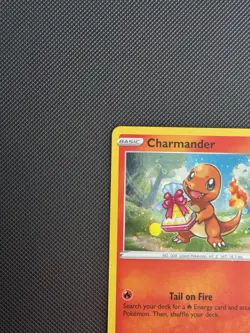 Pokemon TCG Charmander SWSH232 Black Star Promo Pokemon GO - Image 2