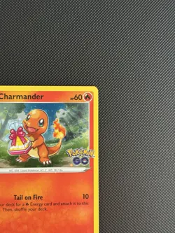 Pokemon TCG Charmander SWSH232 Black Star Promo Pokemon GO - Image 4