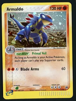 Armaldo MP 1/100 🌀 SWIRL - Holo Rare EX Sandstorm 2003 - Pokemon (G) - Image 1