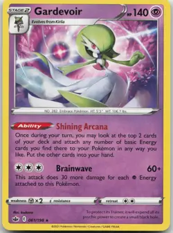 Gardevoir 061/198 Holo Rare Chilling Reign Pokemon Near Mint - Image 1