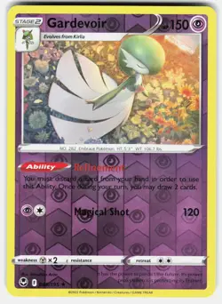 Gardevoir 069/195 Rare Silver Tempest Pokemon Reverse Holo Near Mint - Image 2