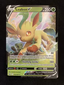 Pokemon TCG - Leafeon V - Crown Zenith - 13/159 - NM - Image 2