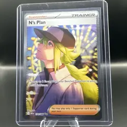 Pokemon TCG N’s Plan Black Bolt Special Illustration Rare 170/086 - Image 1