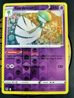 Gardevoir 069/195 Silver Tempest Reverse Holo Rare Pokemon TCG NM/M - Image 1