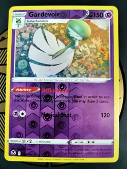 Gardevoir 069/195 Silver Tempest Reverse Holo Rare Pokemon TCG NM/M - Image 2