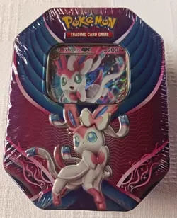 Sylveon GX Pokemon Evolution Celebrations Tin (2018) XY Evolutions New Sealed - Image 1